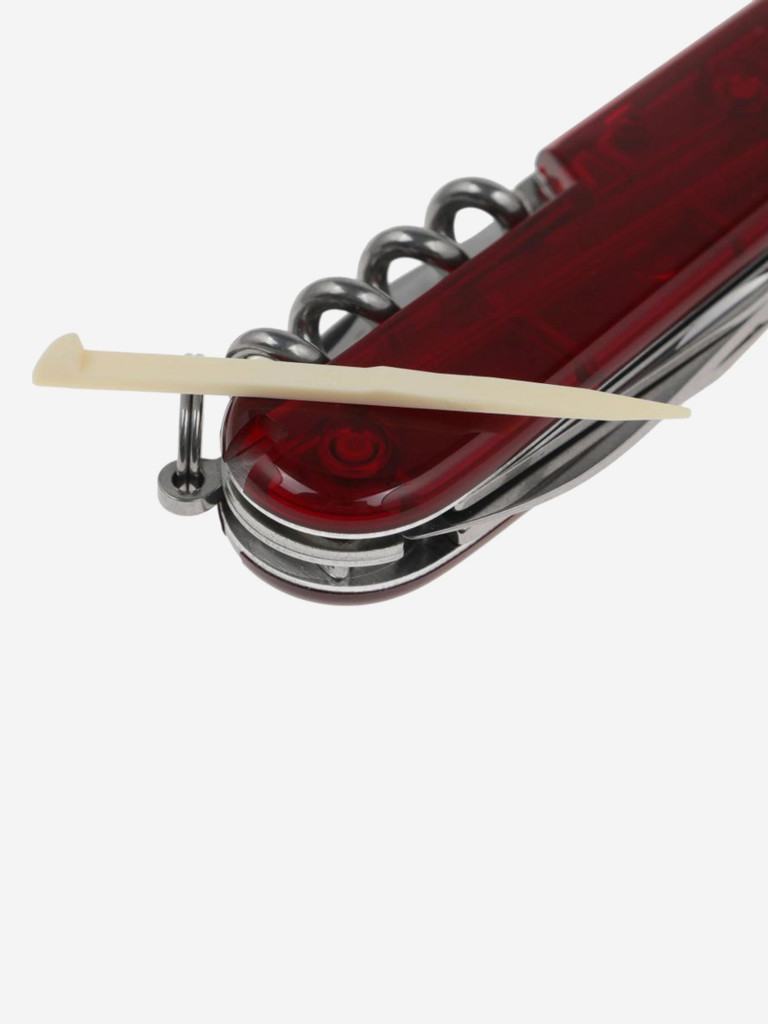Складной нож Victorinox Spartan, красный полупрозрачный, 1.3603.t