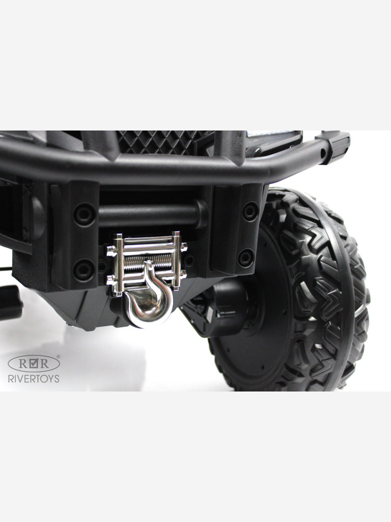 Детский электроквадроцикл RIVERTOYS T001TT 4WD желтый