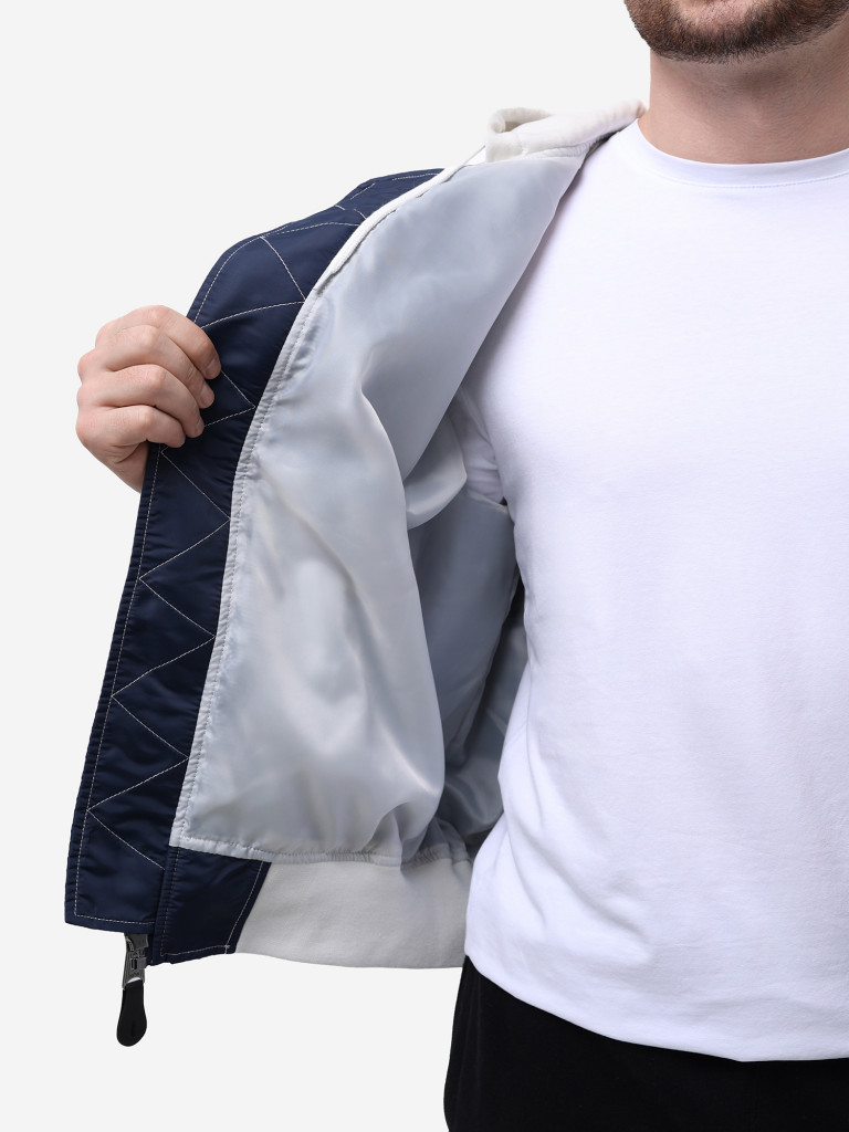 Ветровка мужская L-2B Hooded Relaxed Varsity Alpha Industries