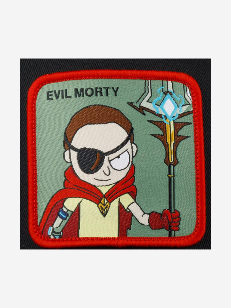 Бейсболка с сеточкой CAPSLAB CL/REM2/1/CAS/EV1 Rick and Morty Evil Morty (черный)
