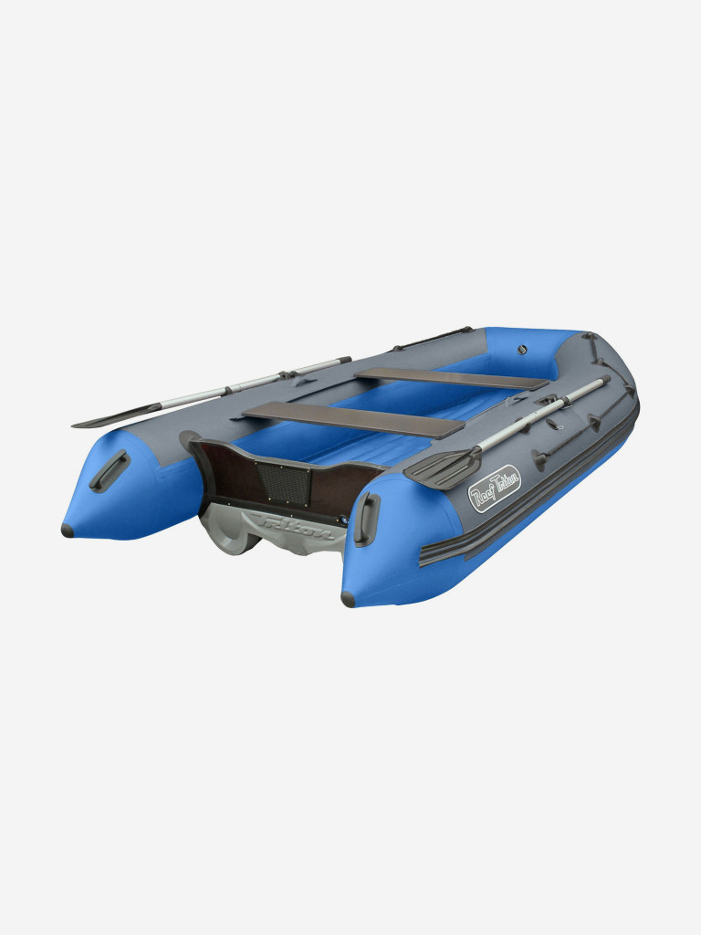 Лодка надувная Reef Triton (Риф Тритон) 340 НД, сине-серая