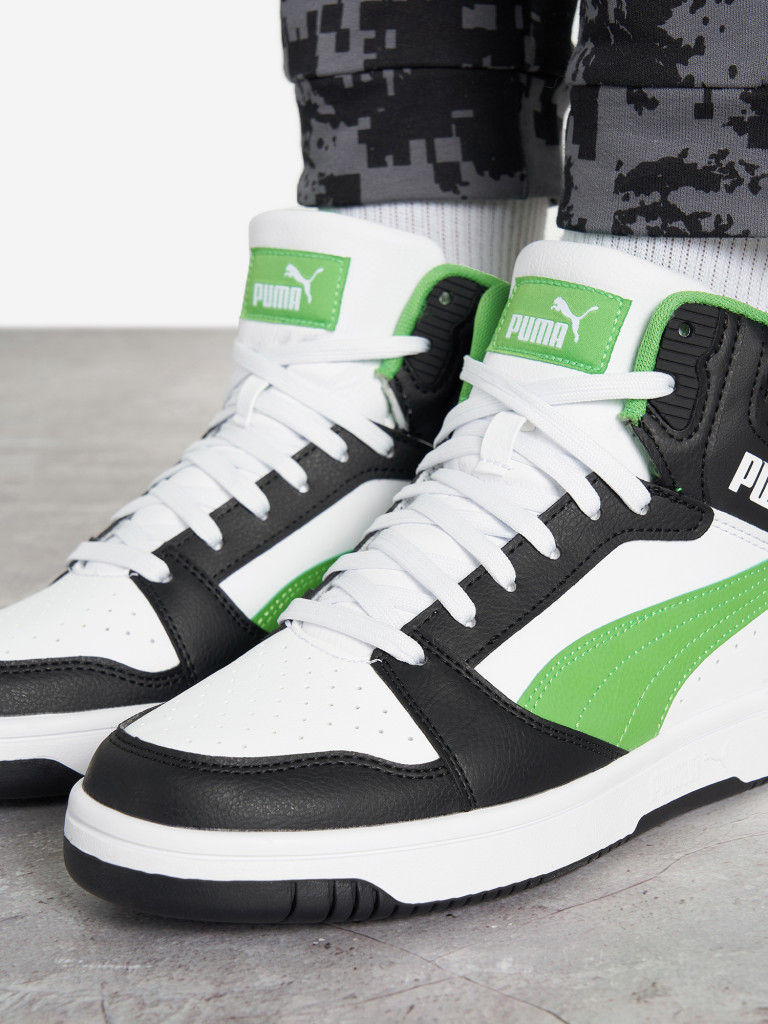 Кеды для мальчиков PUMA Rebound V6 Mid Jr