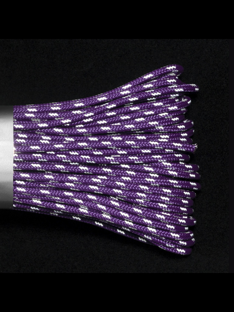 Паракорд 275 (мини) CORD nylon 30м RUS световозвращающий (purple)