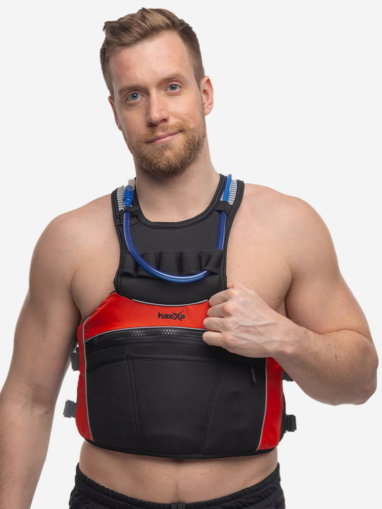 Спасательный жилет красный hikeXp Hydro Force Red