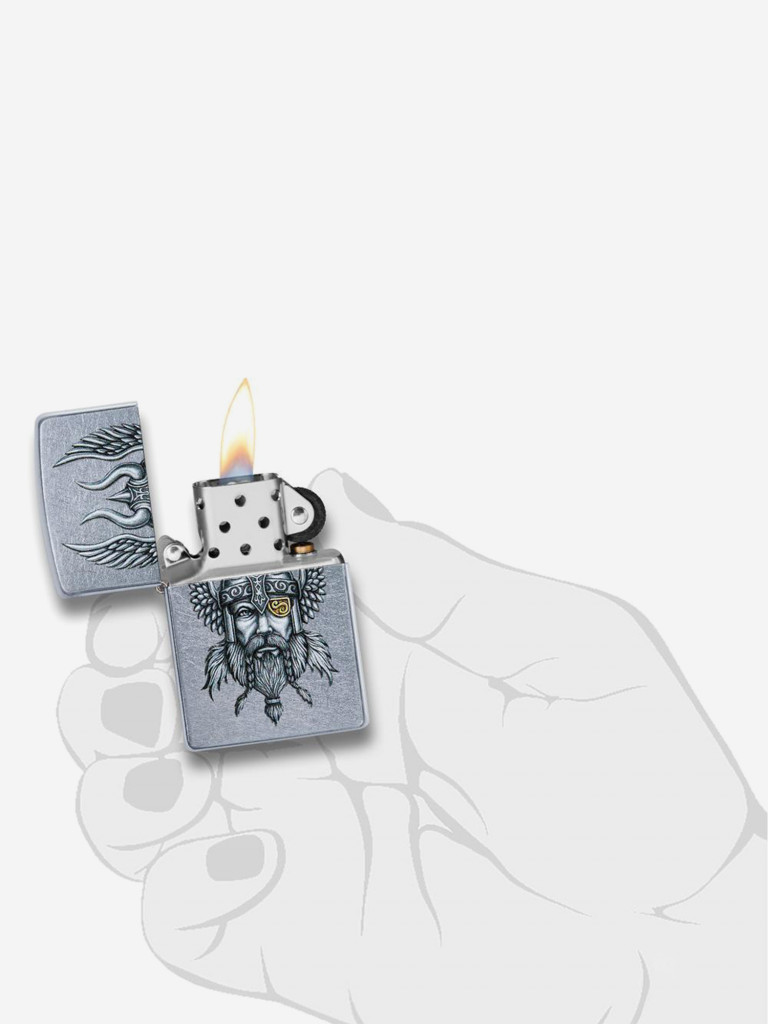 Зажигалка бензиновая ZIPPO 29871 Viking Warrior