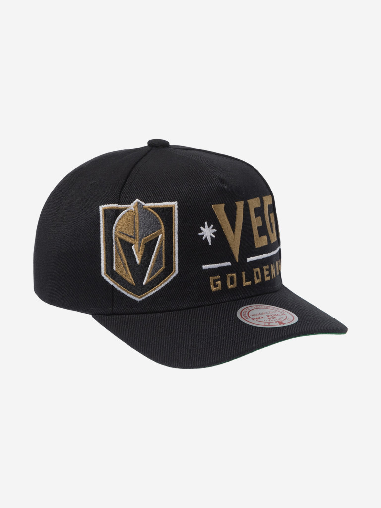 Бейсболка MITCHELL NESS HP12863-VGKBLCK Vegas Golden Knights NHL