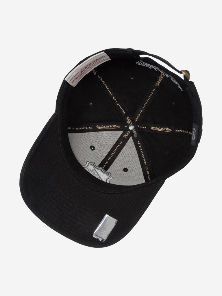 Бейсболка MITCHELL NESS EU1053-NHLLOGO-BLK Logo NHL