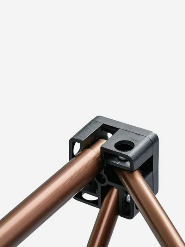 Стол туристический Naturehike алюминиевый, 69,5х69,5х56 см, складной, серый