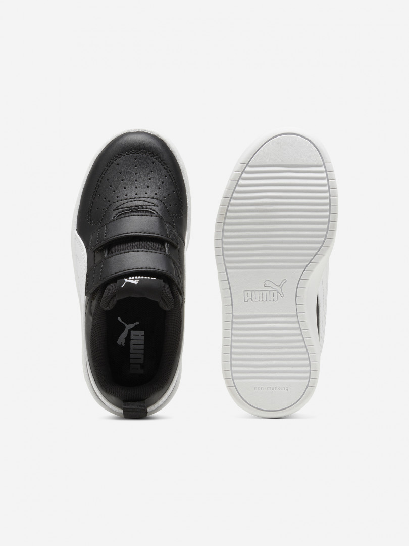 Кеды детские PUMA Rickie V Ps 30891630299 Черный, размер 32,28,31,29,34,33,30, фото 4