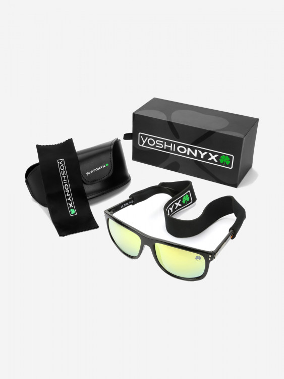 Очки поляризационные Yoshionyx дужки оранжевый камуфляж, оранжевые линзы для рыбалки