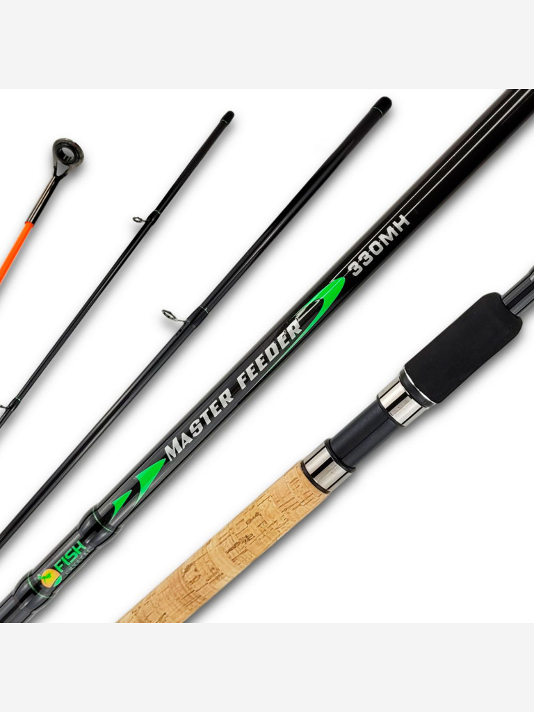 Фидер Fish Crystal MASTER FEEDER MF-423MH (4.20м 60-120гр), 3+3 tips
