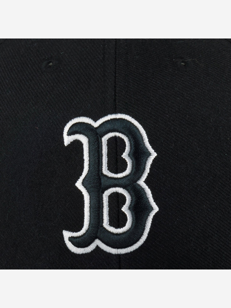 Бейсболка 47 BRAND B-MVP02WBV-BKA Boston Red Sox MLB (черный)