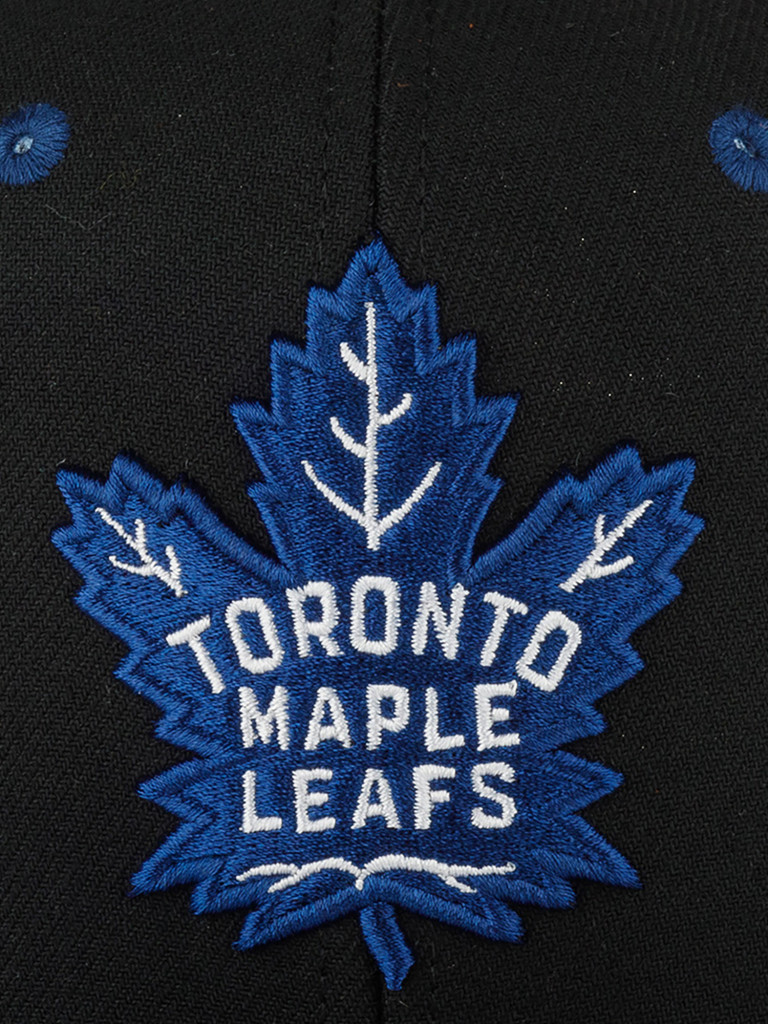 Бейсболка MITCHELL NESS HHSS7311-TMLYYPPPBLCK Toronto Maple Leafs NHL (черный)