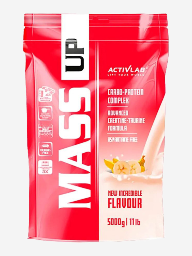 Гейнер Activlab Mass up, 5 кг, банан