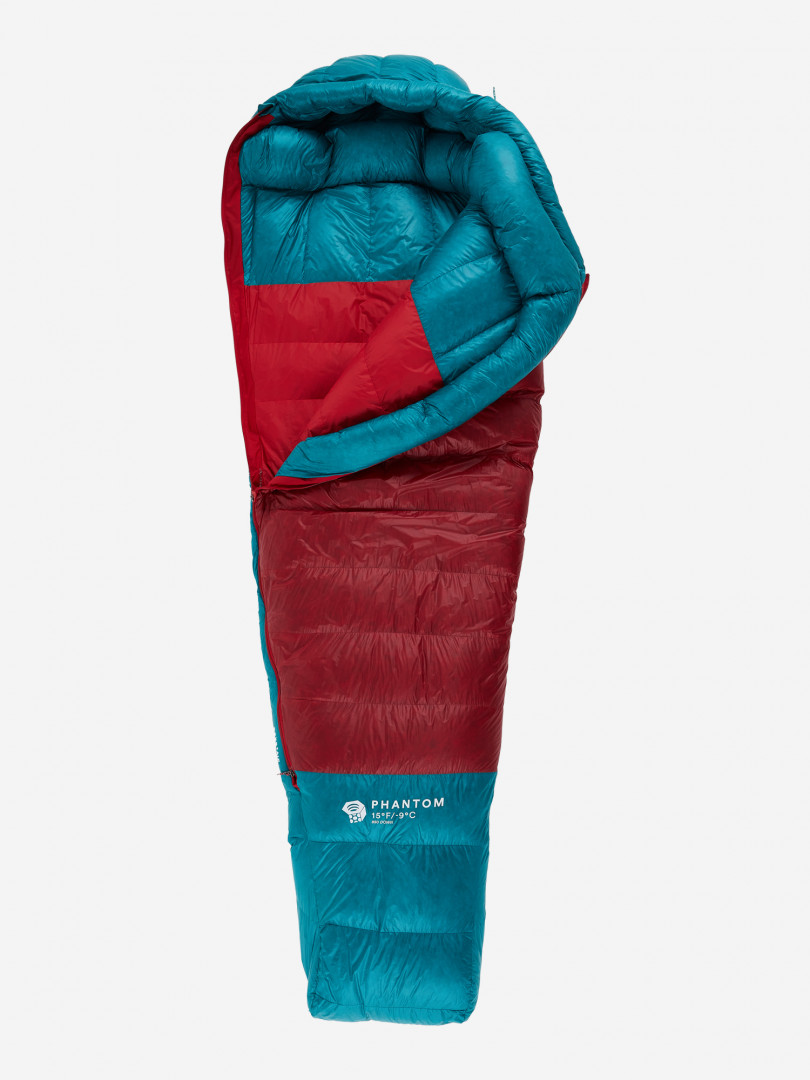 фото Спальный мешок mountain hardwear phantom -12 левосторонний, красный