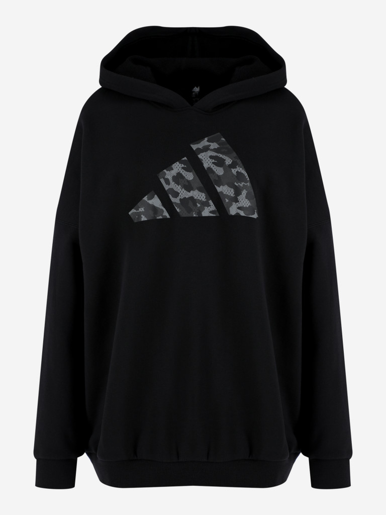 Худи женское оверсайз adidas Leopard