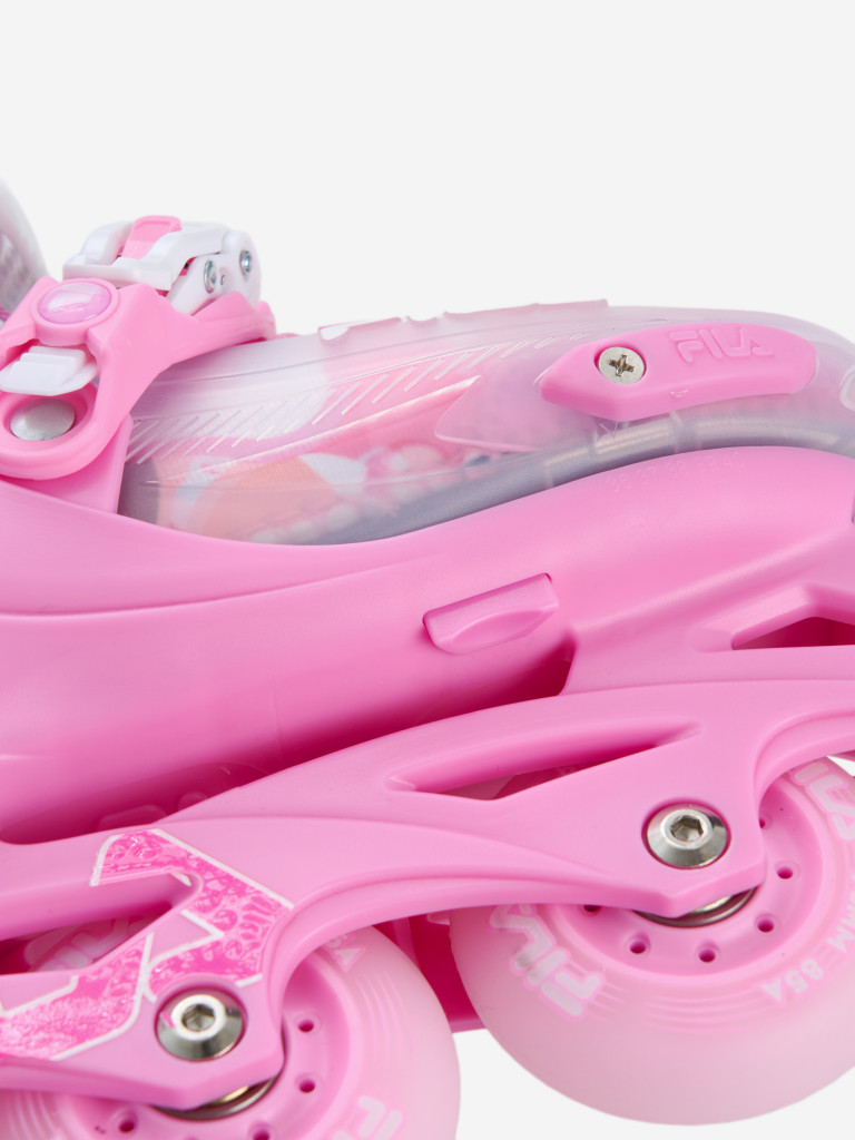 Роликовые коньки детские раздвижные FILA S-One Pink