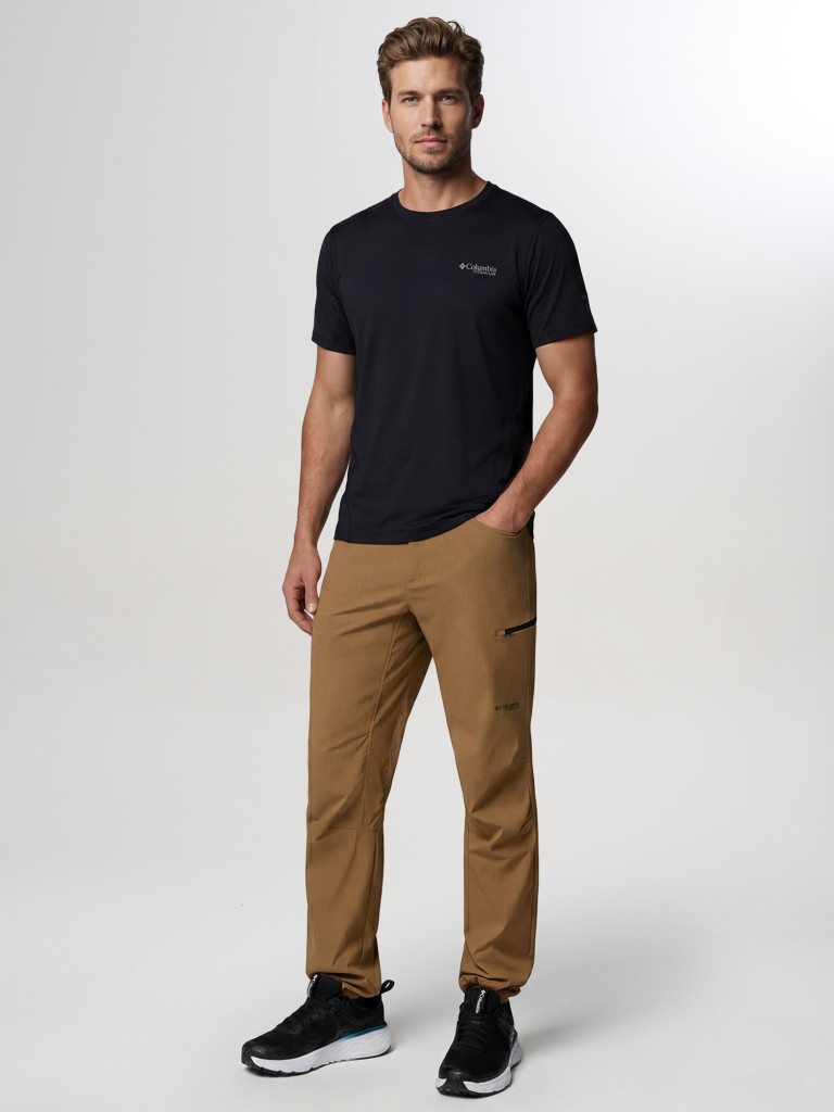 Футболка мужская Columbia Diamond Peak Pro Short Sleeve