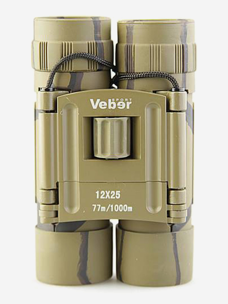 Бинокль Veber БН 12*25 камуфлированный Sport