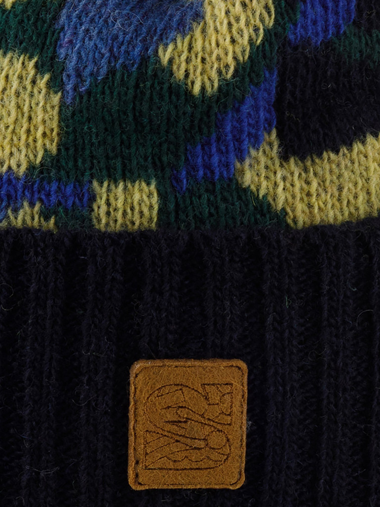 Шапка с отворотом STETSON 8599387 BEANIE STETSON X THE FEEBLES