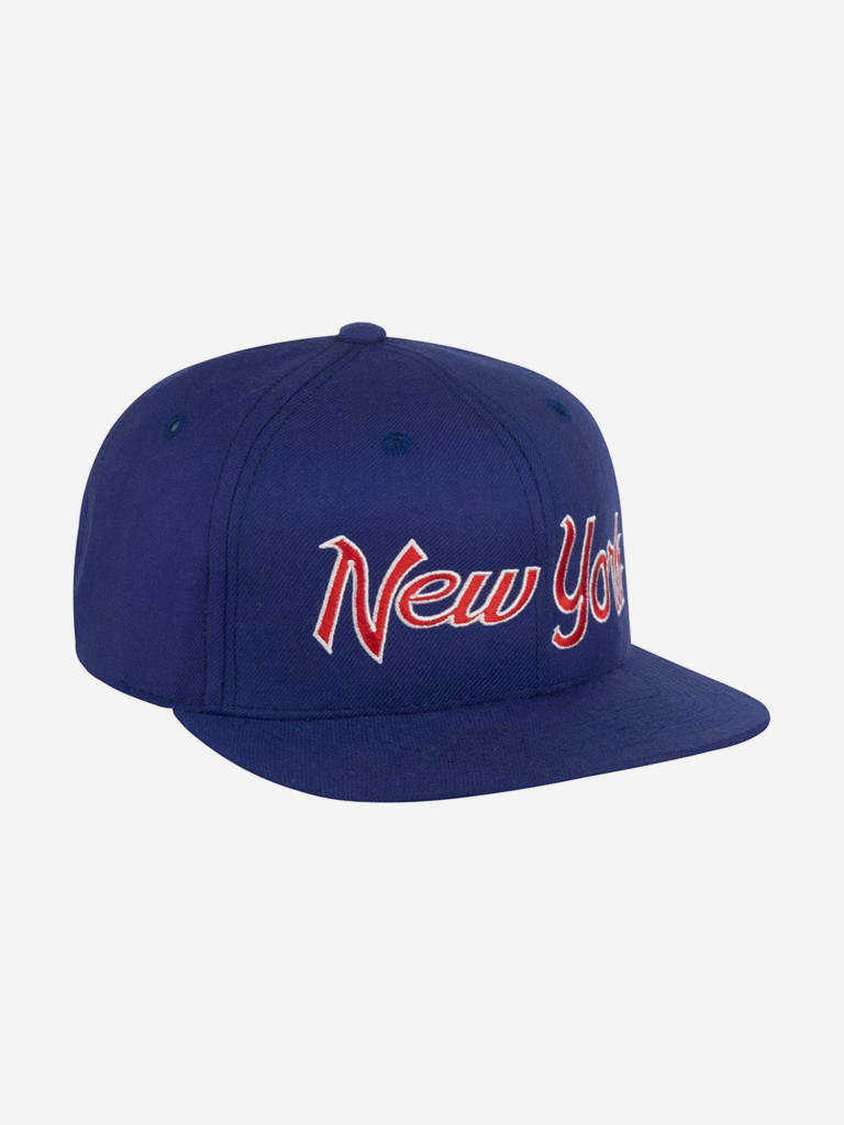 Бейсболка с прямым козырьком HOOD 100-MWL005-NY066-RL New York III (синий)