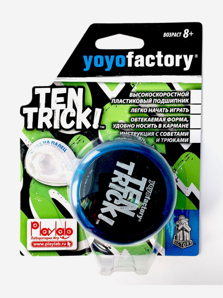 Йо-йо YoYoFactory TenTrick Голубой