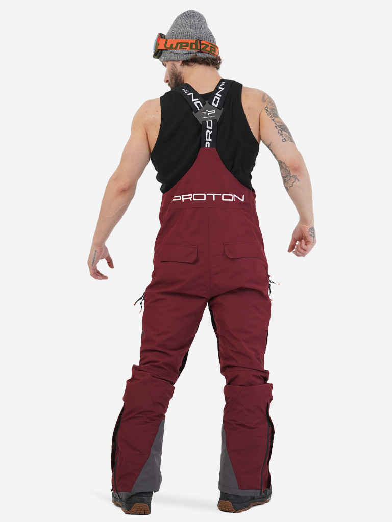 Полукомбинезон мужской Proton Burgundy
