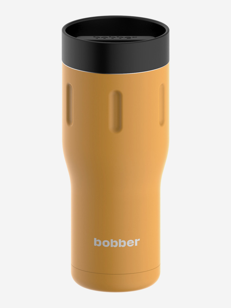 Термокружка вакуумная BOBBER Tumbler 470 мл, крышка 360, тепло до 8 часов, оранжевый