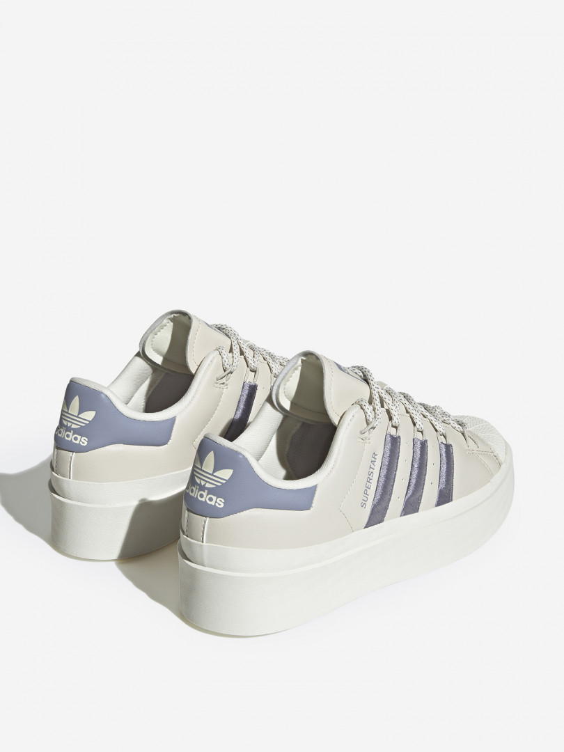 фото Кеды женские adidas superstar bonega, белый