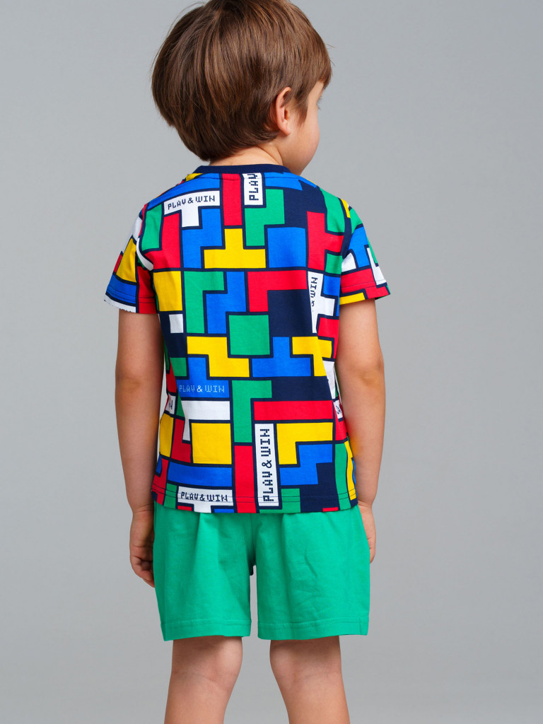 Комплект Playtoday для мальчика: футболка, шорты