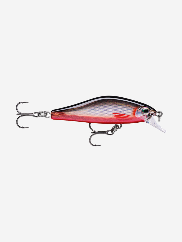 Воблер для рыбалки RAPALA Shadow Rap Solid Shad 06, 6см, 7гр, цвет RBS, быстро тонущий