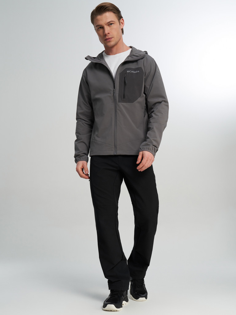 Ветровка мужская Columbia Tall Heights III Hooded Softshell