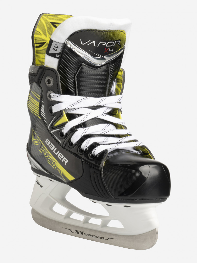 фото Коньки хоккейные детские bauer vapor x4, черный