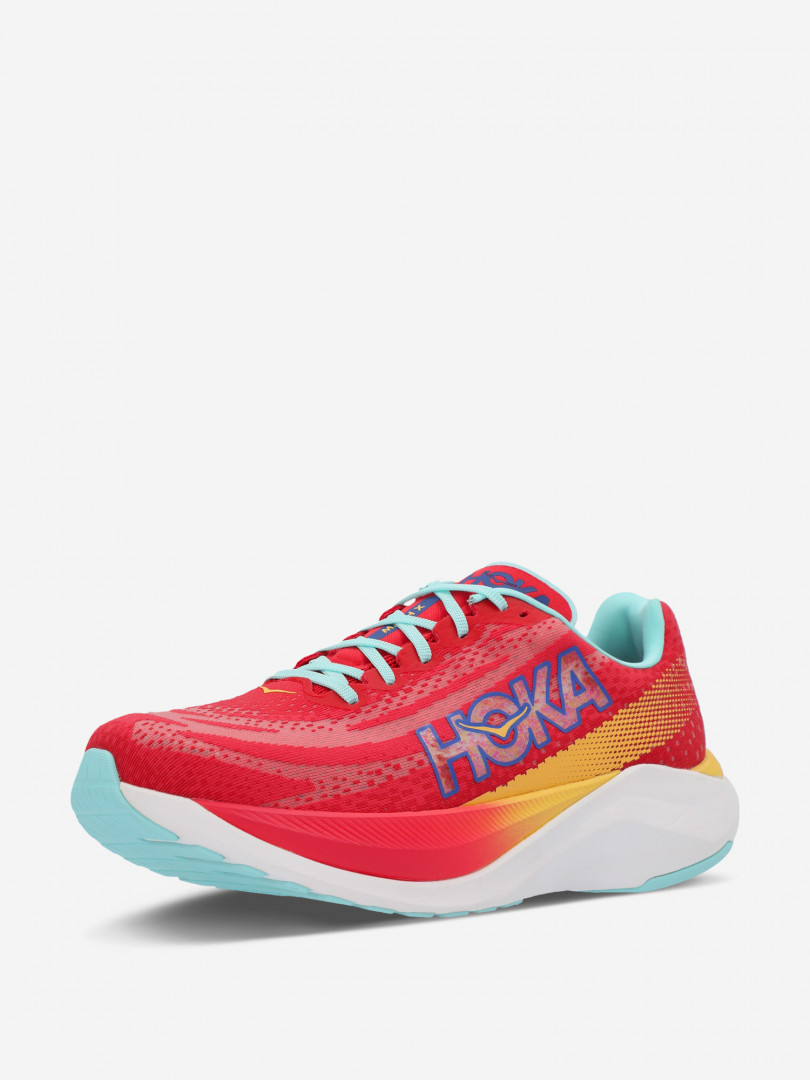 фото Кроссовки мужские hoka one one mach x, красный