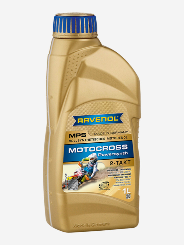 Моторное масло RAVENOL MPS Motocross Powersynth 2T, 1 литр