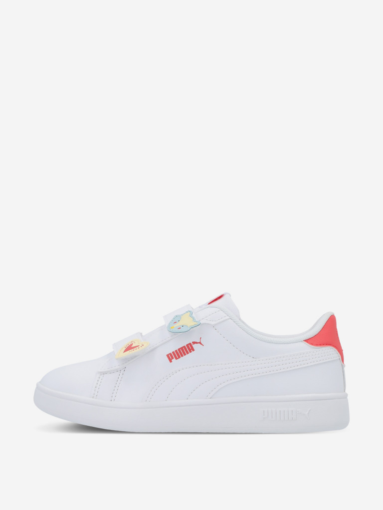 Кеды для девочек PUMA Smash 3.0 Badges V Ps