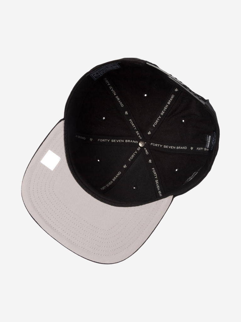 Бейсболка с прямым козырьком 47 BRAND K-SRS14WBP-BKBK New York Knicks NBA