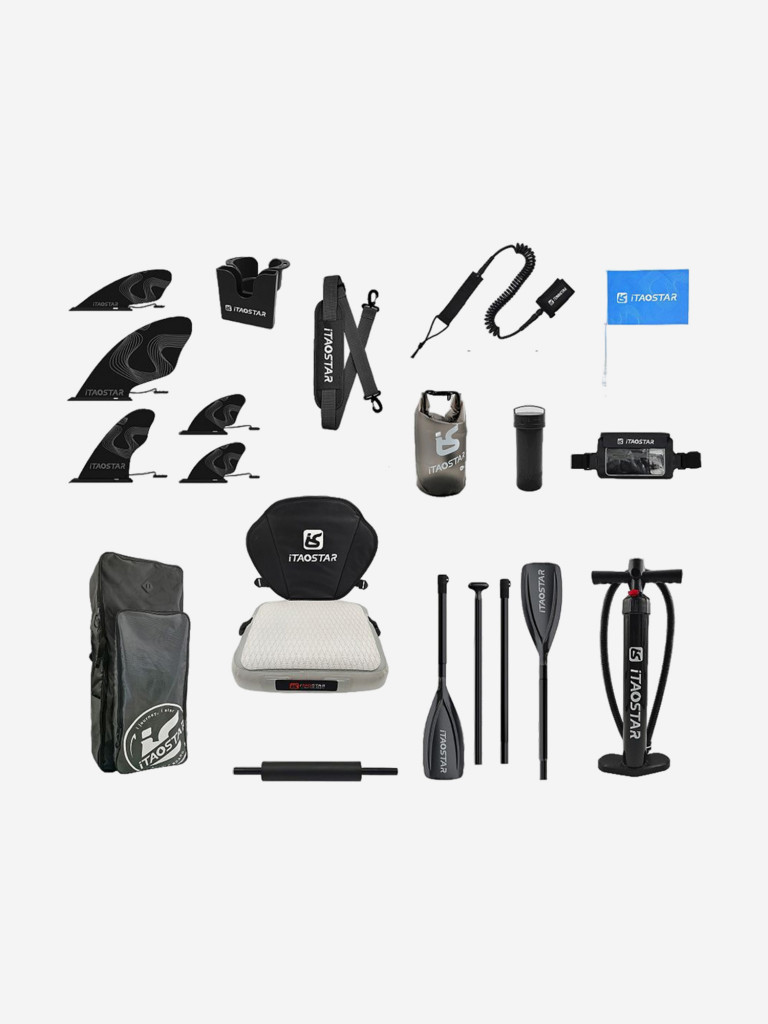 Надувной сапборд/каяк iTAOSTAR Novelty 11.6x35x6 N01D, 350x89x15 см