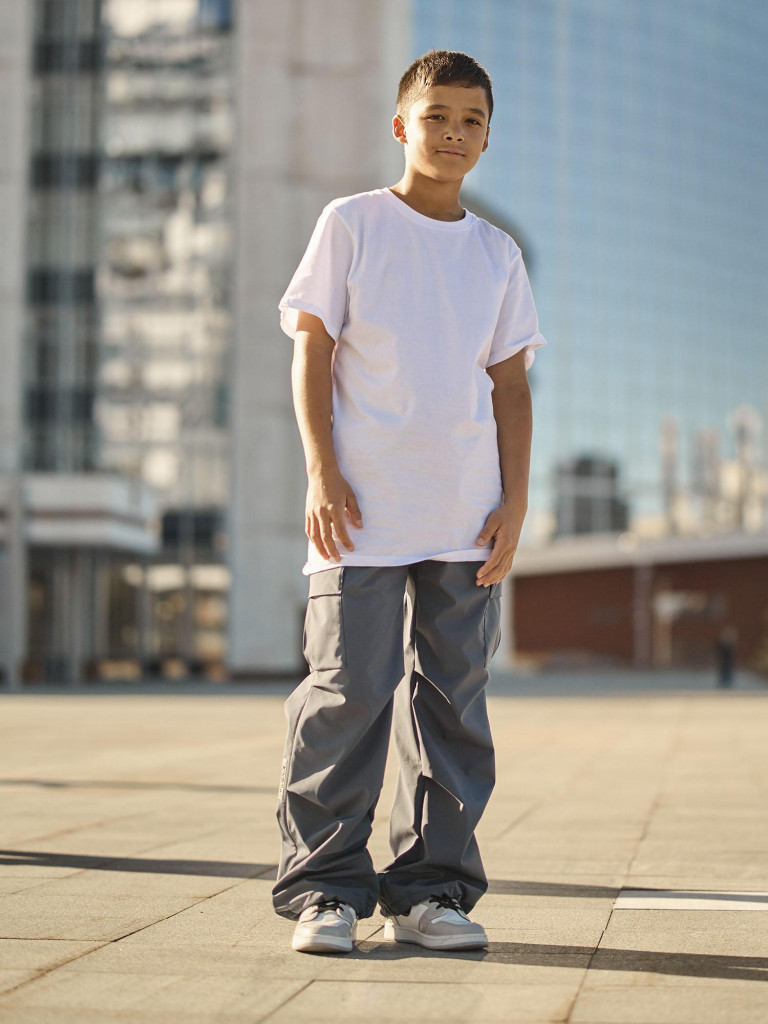 Брюки софтшелл для мальчика batik Барни темно-серый