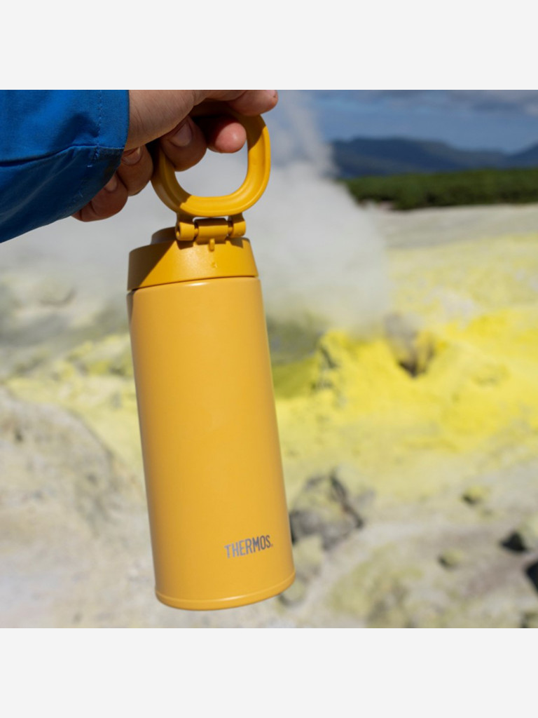 Термокружка с ручкой 500 мл THERMOS JOO-500 жёлтая
