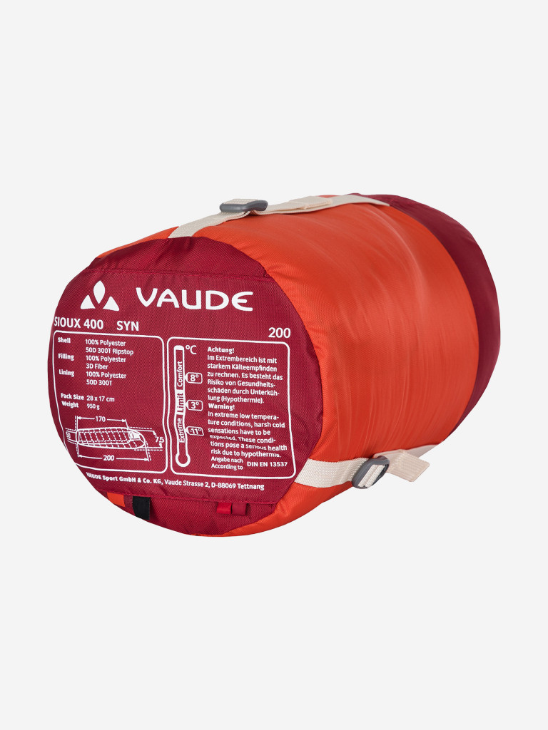 Спальный мешок VauDe Sioux 1000 SYN -6 левосторонний