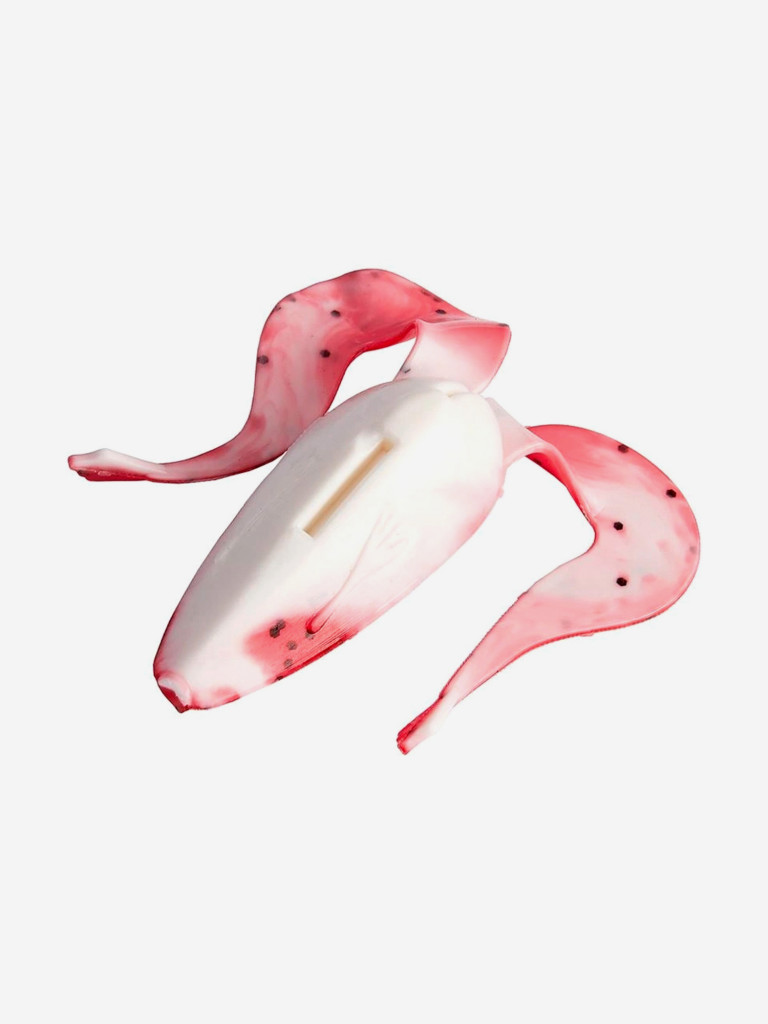 Мягкая приманка лягушка Helios Frog, 2,56" / 6,5 см, Red & White, 20 штук (HS-21-003-N-20)