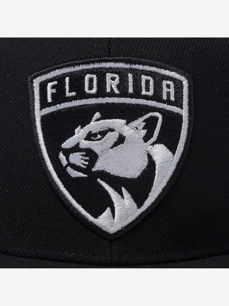 Бейсболка с прямым козырьком MITCHELL NESS HS8546-FPTBLCK Florida Panthers NHL