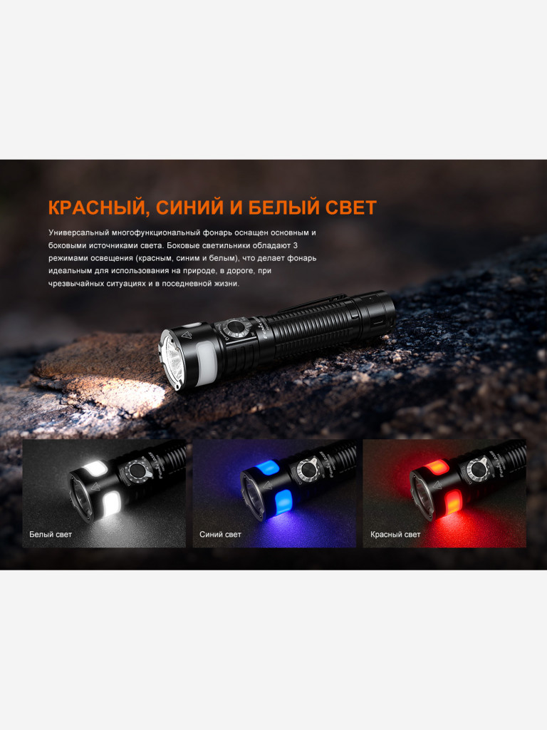 Фонарь светодиодный ручной Fenix LD35R, 1800 лм