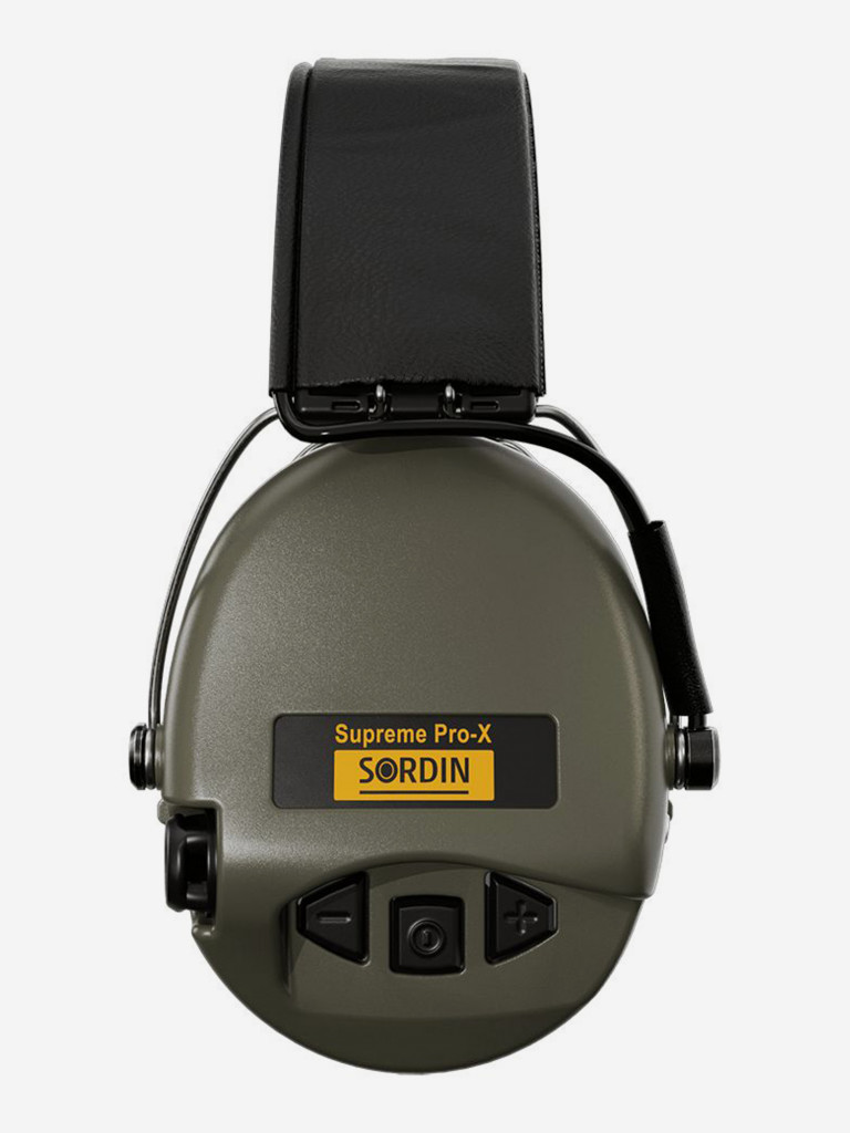 Активные наушники для стрельбы Sordin MSA Supreme Pro-X, SNR25dB, NRR18dB, влагозащита, зеленый