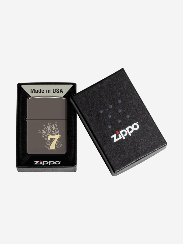 Зажигалка бензиновая ZIPPO 48913 Lucky 7