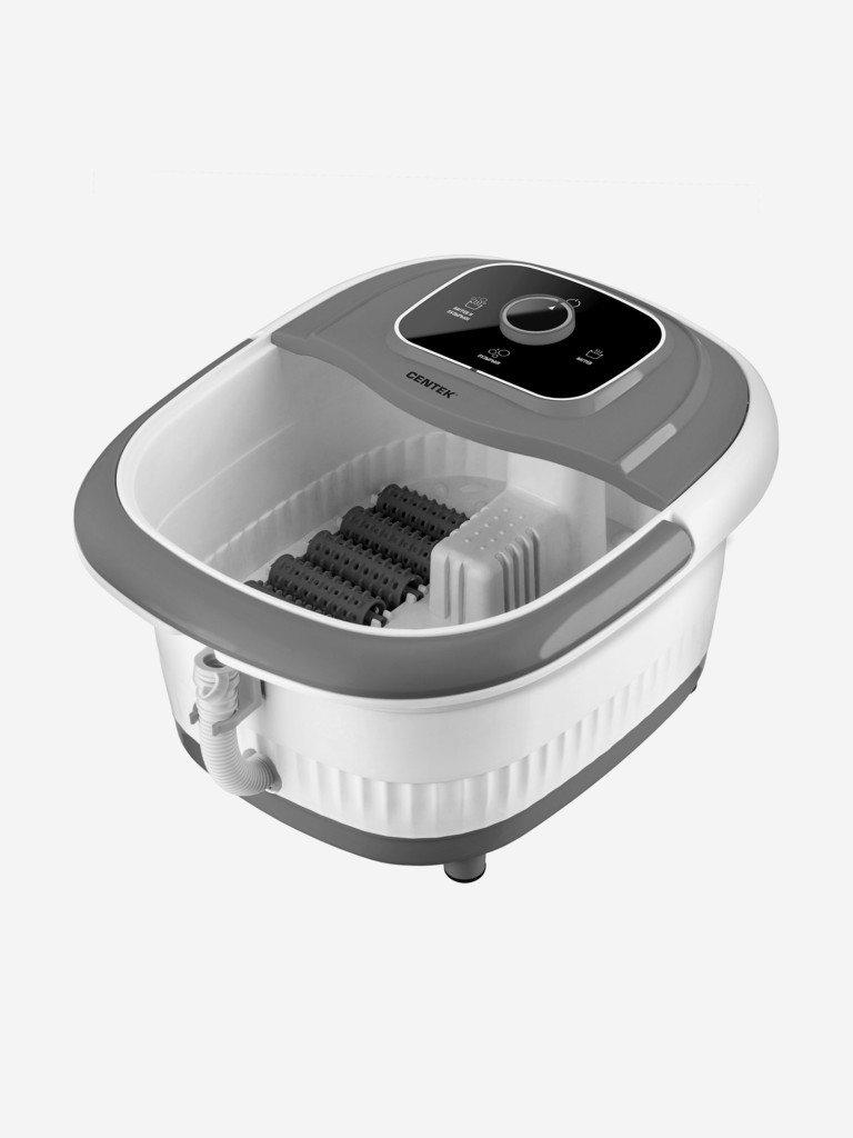 Ванночка для ног Centek CT-2602 325 Вт, 12 роликов, авто.подогрев воды, пузырьковый/роликовый массаж