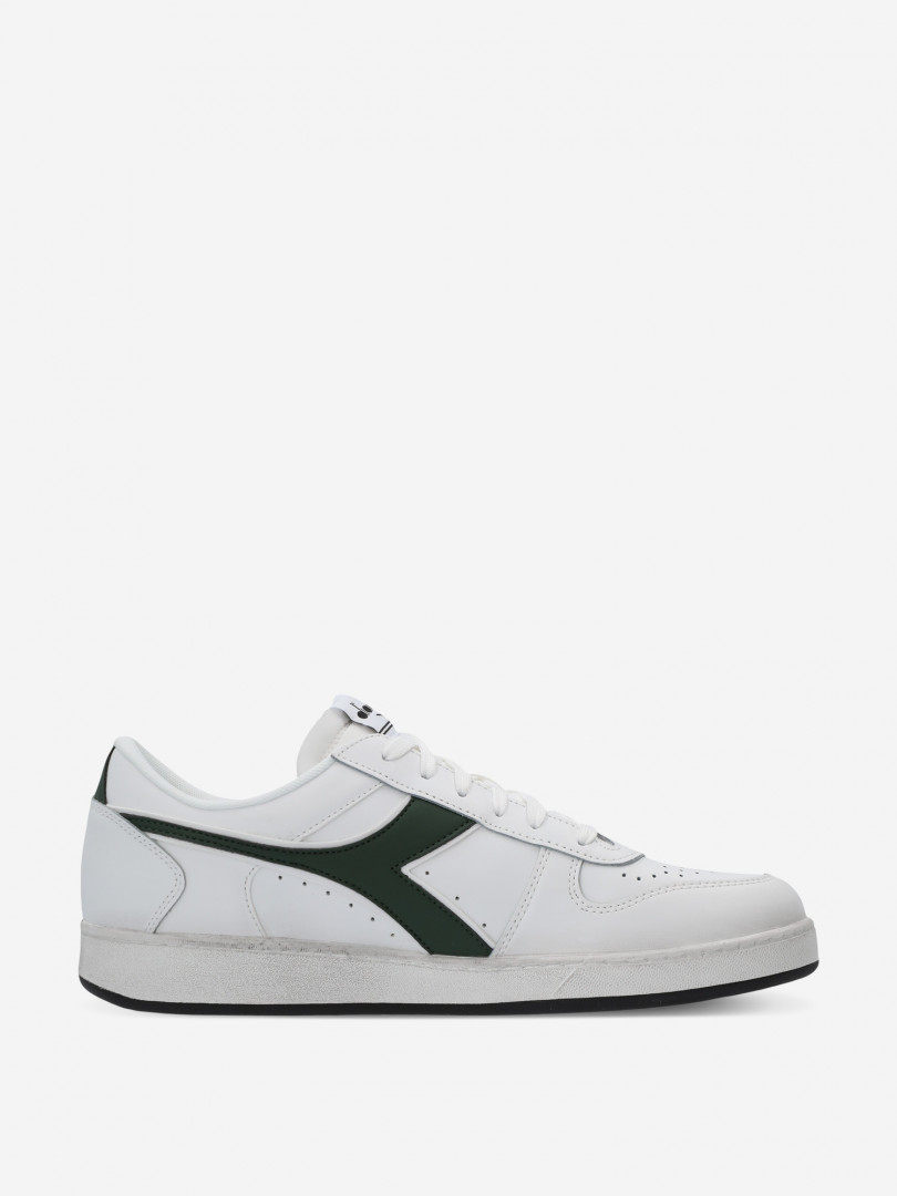 фото Кеды мужские diadora magic basket low icona, белый