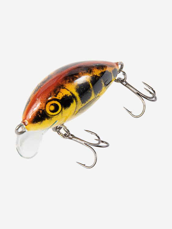 Воблер SALMO POLAND TINY F, длина 3 см, крэнк для окуня, голавля, форели, язя