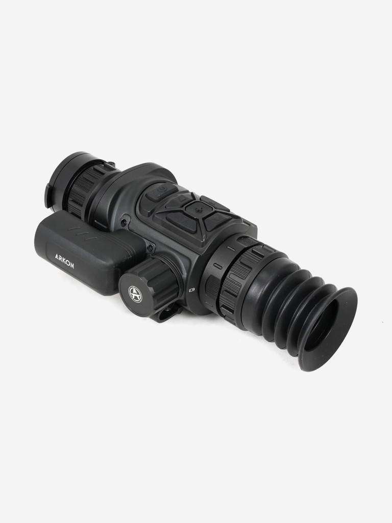 Тепловизионный прицел Arkon Arma LR25L, с баллистическим калькулятором, 800-1200м, 2.2х-17,6х, WiFi, VOx 384х288рх, OLED 1024х768